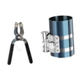 thumbnail image 4 of DYNWAVECA Piston Ring Compressor Tool Steel Car Engine Piston Ring Installer Removal 4inch, 4 of 8