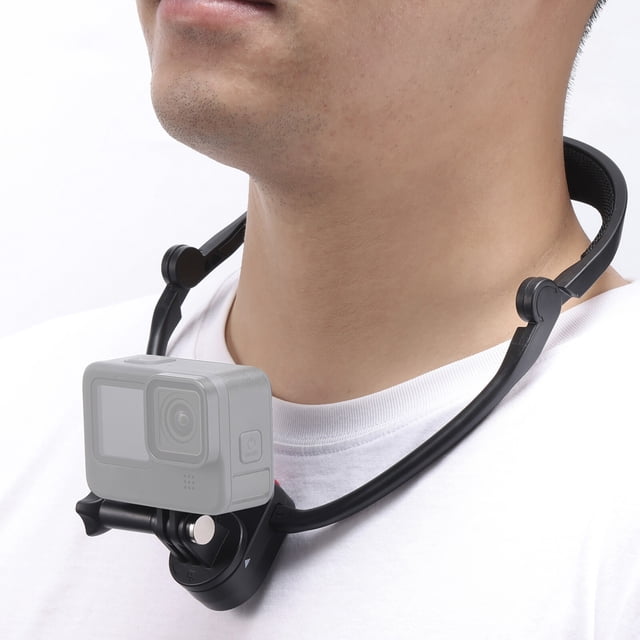 Ulanzi Go-Quick II Sports Camera Neck Holder Mount Instalación rápida