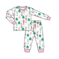 thumbnail image 2 of Conjunto de pijamas de Navidad para niños, pijamas estilo jersey para niños y niñas, pijamas para niños, pijamas con pantalones de manga larga, 2 of 4