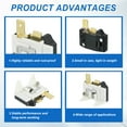 thumbnail image 3 of PTC Refrigerator Starter Relay 4.7 Ohm 3 Pin and 1/2HP Overload Protectors, 3 of 6