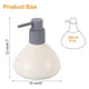 thumbnail image 2 of Dispensador de Jabón y Loción con Bomba 250ml/8oz Botella de Jabón Beige para Baño, 2 of 6