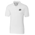 thumbnail image 2 of Men's Cutter & Buck White Omaha Storm Chasers Big & Tall DryTec Advantage Tri-Blend Pique Polo, 2 of 3