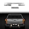 thumbnail image 3 of Car Chrome ABS Rear Trunk Gate Door Handle Bowl Cover Trim for Triton L200 2019 2020 2021,2 x Rear Handle Tail Gate Cover,Silver, 3 of 5