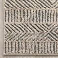 thumbnail image 3 of Well Woven Malaga Hugo Geometric Beige 5'3" x 7'3" High-Low Area Rug, 3 of 8