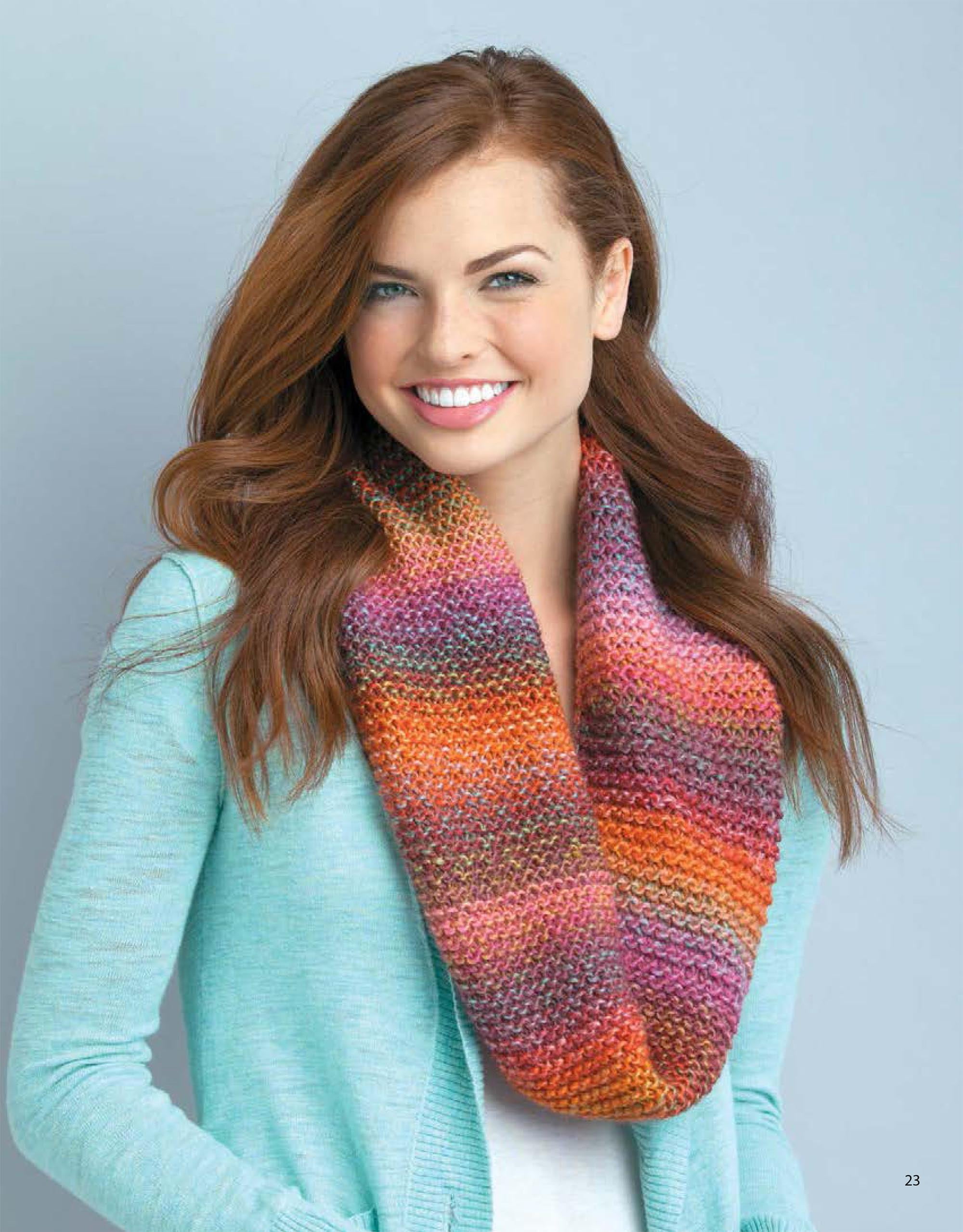 Leisure Arts Big Book Of Loom Knit Cowls Knitting Book 