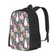 thumbnail image 1 of Disketp Llamas Mochila Minimalista de Gran Capacidad, Mochila de Viaje para Escuela, Trabajo o Uso Diario, 1 of 6