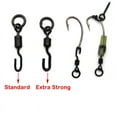 thumbnail image 2 of 20pcs Carp Fishing Tackle Extra Strong Spinner Swivel Quick Change Swivels Hair Chod Helicopter Ronnie Rig Accessories 20PCS-Standard, 2 of 6