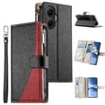 thumbnail image 1 of Funda cartera GANGXUN para Xiaomi POCO F7 5G , cuero PU con tarjetero, cremallera, correa de mano, soporte y protección 493°, 1 of 6