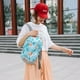 thumbnail image 3 of TopSports Mochila deportiva con estampado de flamencos Mochila plegable Bolsa impermeable Mochila de gran capacidad, 3 of 4
