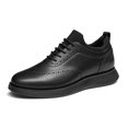 thumbnail image 1 of Zapatillas de Vestir Wingtip MaxFlex para Hombre Bruno Marc, Negras, 1 of 8