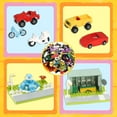thumbnail image 3 of 600+PCS City Building Blocks Bulk Set, Compatible Bricks with Vehicles, Shops & Figures, Creative Streets Play Pack, 3 of 4