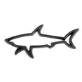 thumbnail image 2 of Shark Shape Car Metal Body Decorative Sticker, 2 of 5