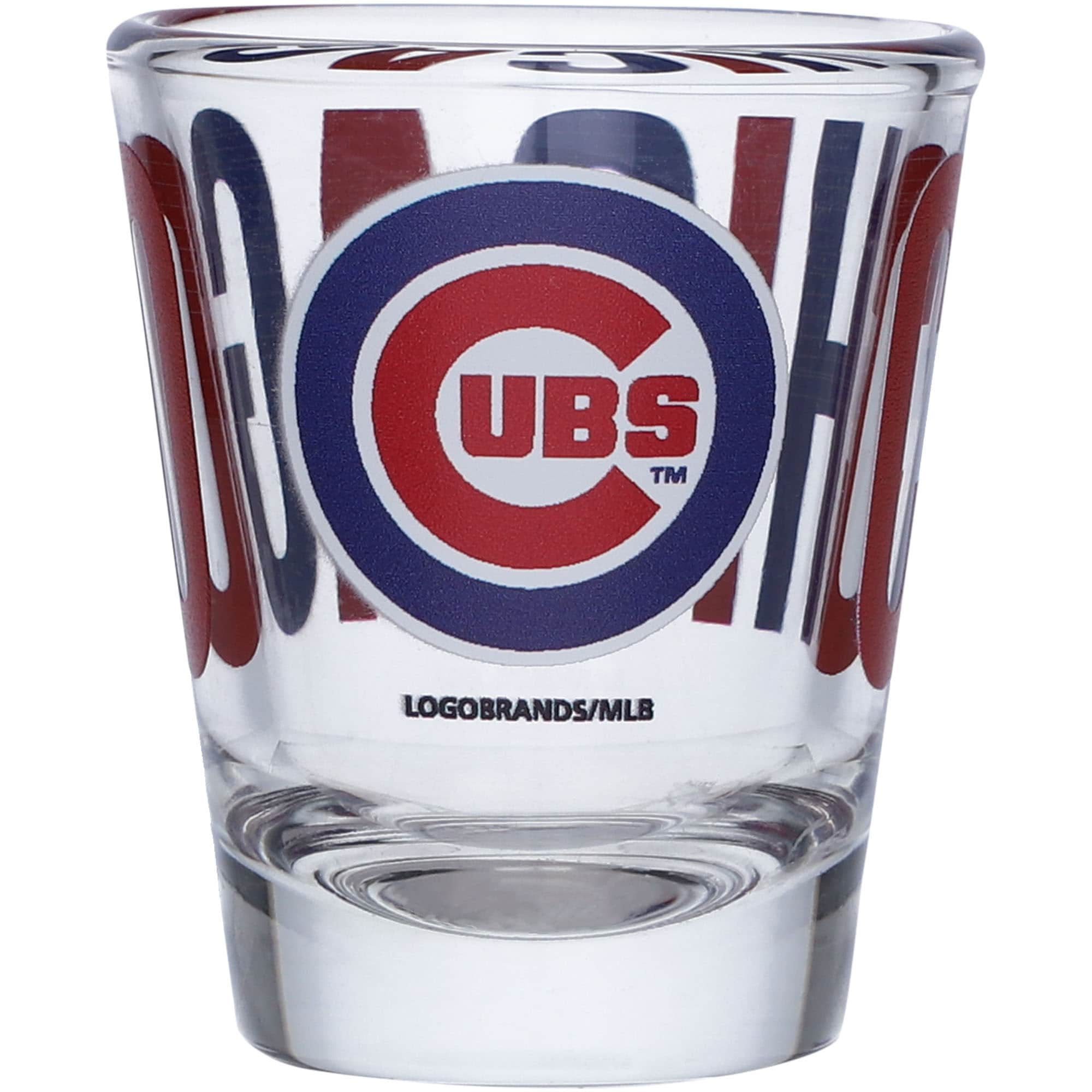 CHICAGO CUBS 2 ETCHED LOGO 20 oz PILSNER GLASSES NEW 