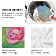 My Little Pony Friendship Is Magic-Anti-Pilling Flannel Blanket Soft Lightweight Plush Fuzzy Cozy Luxury Blanket for Home and Kitchen Use – Perfect for Kids and Adults 32*48(80cm*120cm)