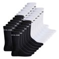 thumbnail image 1 of JACK&JONES Calcetines de Tenis para Hombre, Paquete de 12 - JACLOGO, Talla única Negro/Blanco 40-46, 1 of 5