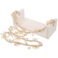 thumbnail image 2 of Accesorio de fotografía para recién nacidos, columpio de madera, decoración de columpio, accesorio para fotos de bebés, 2 of 7