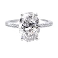thumbnail image 4 of Birdeem Bague de Fiançailles Coupe Ovale Classique, 4 of 5