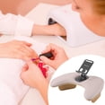 thumbnail image 5 of Manicure Arm Rest Nail Art Pillow Phone Holder Adjustable PU Leather Support for Salon Technicians and Home Use, 5 of 7