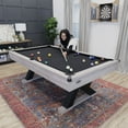 thumbnail image 6 of American Legend Kirkwood 90” Billiard Table with Rustic Finish, K-Shaped Legs and Black Cloth, 6 of 20