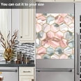 thumbnail image 6 of Front Dishwasher Magnet Sticker Cover Decorative Appliances Stickers Marble Hexagon Refrigerator Skins Dishwasher Panel Decals, 6 of 6