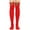 Red #005, variant on Nmnitkp Christmas Striped Thigh High Socks Women Long Striped Socks Candy Cane High Stockings with Bow for Women and Girls & Add to the Festive Atmosphere Socks for Women