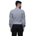 thumbnail image 3 of BESTMAN Printed Formal Shirts For Men Slim Fit Spread Collar Cotton Shirt, 3 of 5