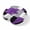 Purple, variant on Neck Pillow Ergonomic Memory Foam U Shaped Pillows,Abstract Splicing Purple White Grey Square Blocks Soft Portable Neck Head Support Cushion Pillow for Travel Airplane Car Office Use,Art Plaid