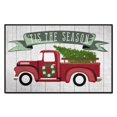 thumbnail image 1 of Felpudo Fanmats Holiday Truck, nailon multicolor, 30 x 50 cm, 1 of 1