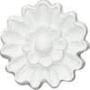 Ekena Millwork ROS02X02BL 2.75 In. OD Architectural X .37 In. P Blackthorne Rosette