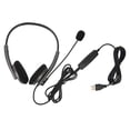 thumbnail image 3 of Call Center Headset, Computer Phone Headset Multifunctional Plug And Play  For Online Course For Business Space Gray,Rose Gold, 3 of 8