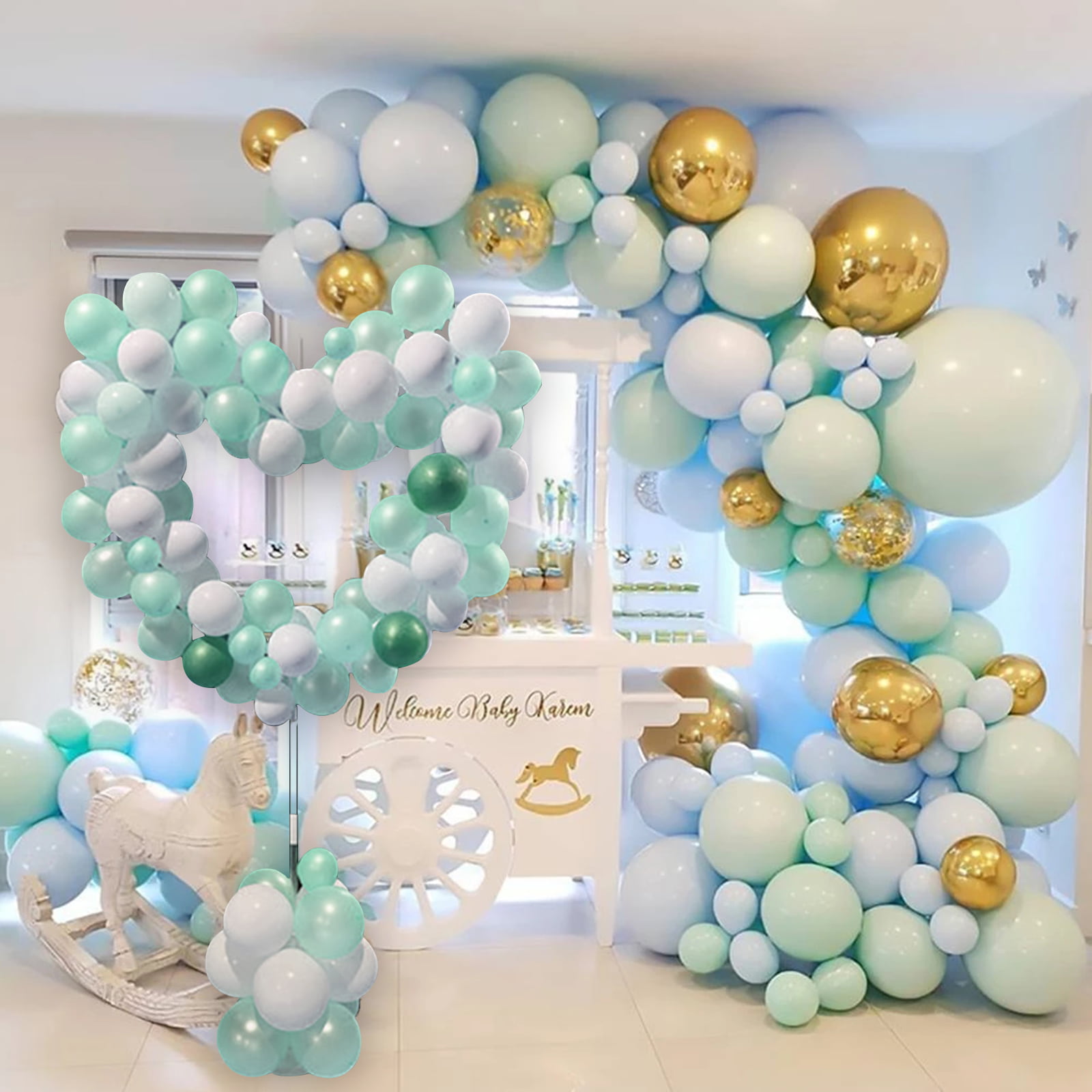 lijie Birthday Balloons,party Balloons.Balloon Ring Arch Net Celebrity  Birthday Decoration Party Scene Decoration Wedding Wedding,grand  Ceremony,party : Amazon.co.uk: Toys & Games