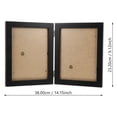 thumbnail image 2 of GOOHOCHY  Large Photo Picture Frame Solid Wood Living Room Decoration Elegant, 2 of 8