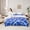 White Blue, variant on jejeloiu Stripes Lines Circle 7-Piece Twin Bedding Sets,Cyan White Bedding Comforter Set For Teens Kids Reversible