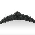 thumbnail image 4 of Contemporary Home Living Victorian Framed Rectangular Wall Mirror - 15.75" - Black, 4 of 7