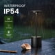 thumbnail image 3 of Lampara de mesa SAKRINGT Inalambrica LED Recargable 5000mAh Impermeable para Exterior y Restaurante, 3 of 5