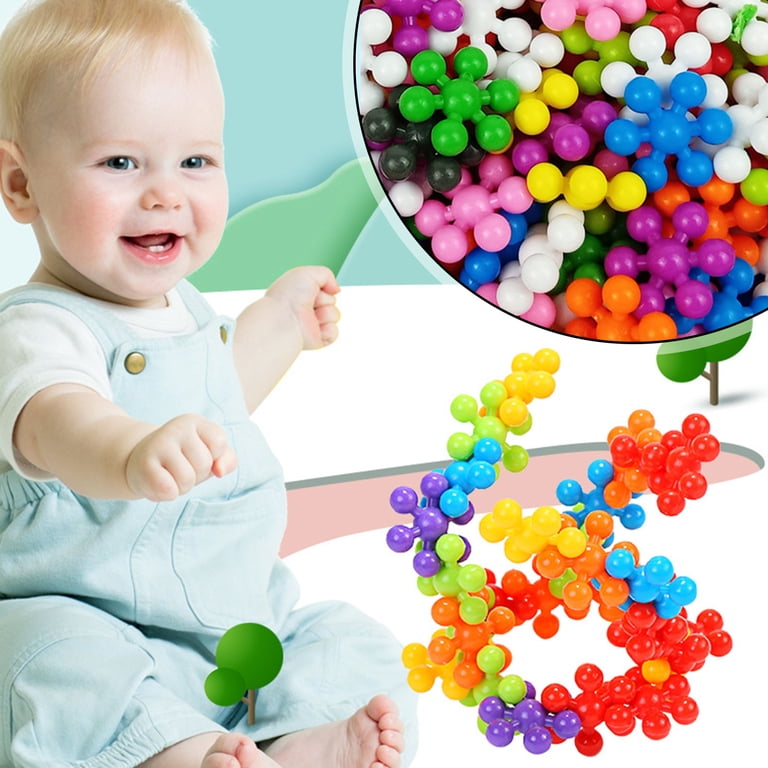 Stem Building Shapes Set | 300-Piece Educational 3D Construction Kit For Early Learners