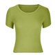 thumbnail image 4 of Blusa superior sexy de manga corta sólida con cuello redondo de verano para mujer con estilo OAVQHLG3B Store lin121212, 4 of 5