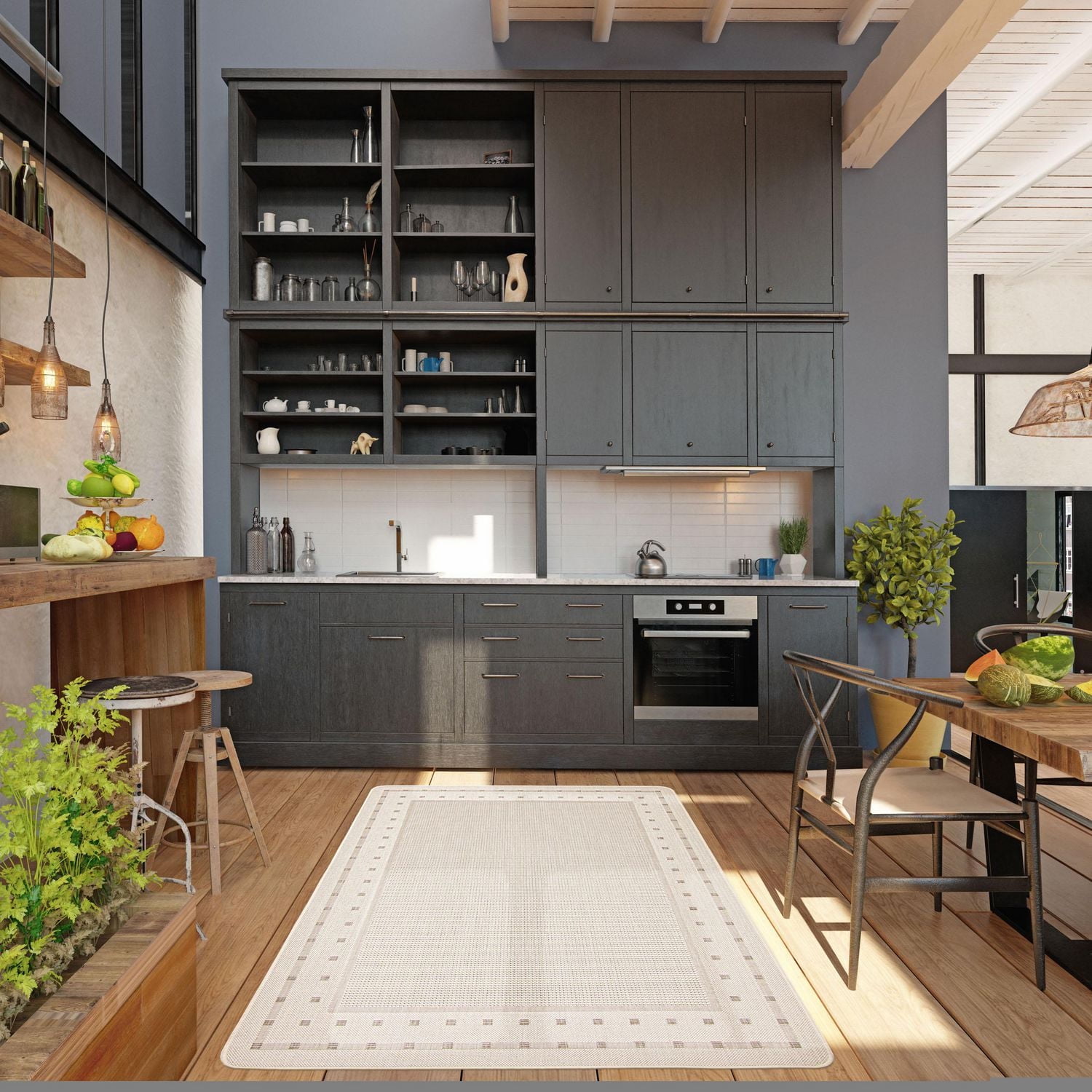 ECARPET Kitchen, Hallway, Laundry Room, Entrance, Kids Room, Bathroom Mat & Utility Rug