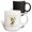 Multicolor, variant on 3drose, New Jersey Territory Bird the Eastern Goldfinch Vintage Illustration, 11oz Two-tone Yellow Mug