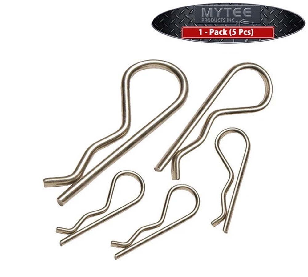 AgraLink Steel Hair Pin Clips, 5/32", Fits Pins 5/8" - 1" - 16 Pack (5 Clamshells of 5 pcs each) Free Shipping