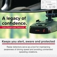 thumbnail image 2 of Cobra RAD 390 Radar Detector with Long Range Alerts, LaserEye Front Laser Detection and IVT Filtering, 2 of 9