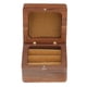 thumbnail image 3 of Soporte de anillo de madera, caja de madera para anillos, organizador de joyas para regalo de cumpleaños, diseño meticuloso, 3 of 12