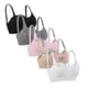 thumbnail image 1 of Soft Wireless Nursing Bras 5-Pack - Comfortable Maternity Bralette for Sleep & Breastfeeding with Adjustable Exts, 1 of 5