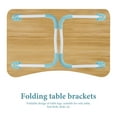 thumbnail image 3 of Shisuyan Support de Pied de Table Tube en Acier Enduit de Poudre 2 Pcs 11.91x10.41x1.18 Po, 3 of 8