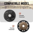 thumbnail image 4 of wqlpp-Chain Whip - Bike Cassette Removal Tool Sprocket Remover with Rubber Coated Handle Grip - Compatible with Shimano, Sram Cassette Sprocket Remover, 4 of 4