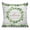Ivory, variant on Throw Pillow Covers 16x16 Inch, Spring Eucalyptus Leaves Decorative Pillow Cases for Couch Sofa Bed, Farmhouse Botanical Burlap Paid Cotton Linen Square Home Decor Pillowcases with Hidden Zipper