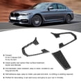 thumbnail image 4 of Steering Wheel Trim 3Pcs/Set Carbon Fiber Interior Steering Wheel Trim Fit For 5 Series G30, 4 of 8