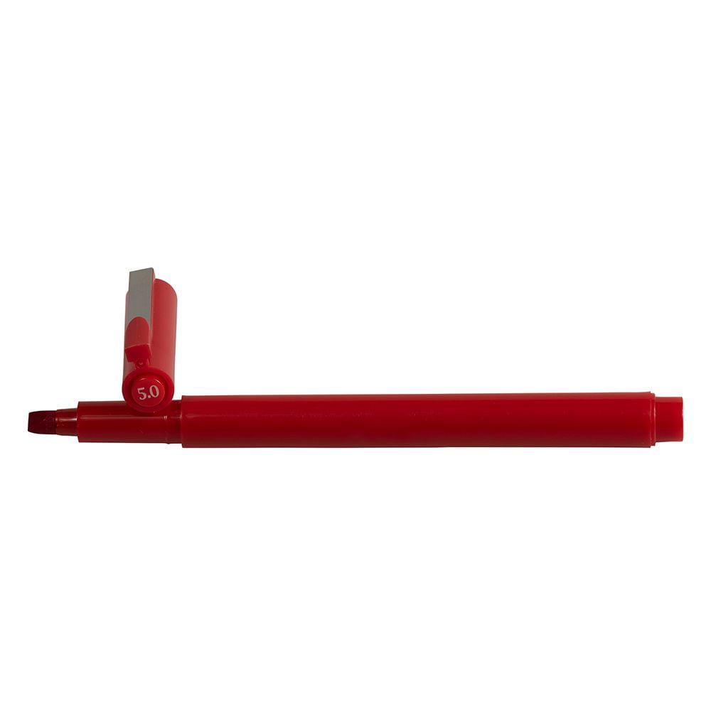 Marvy Uchida Calligraphy Pen, 5.0 mm, Red, 1/Pack
