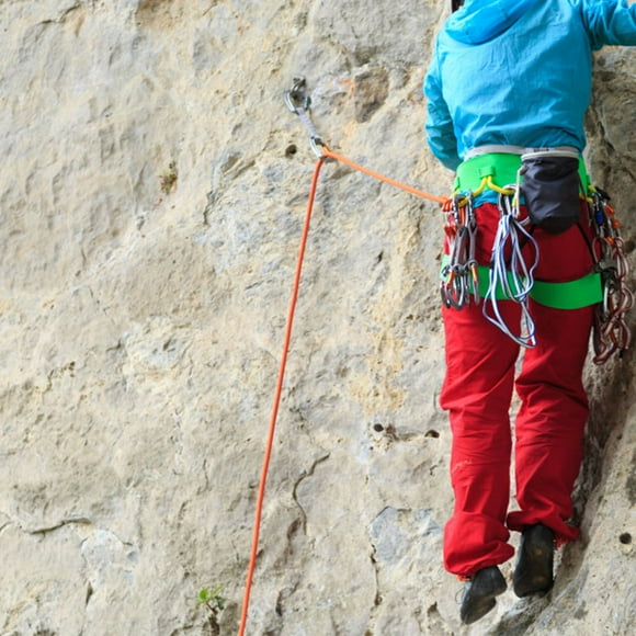Climbing Rope, Wearable  Rock Climbing Rope, For Mountaineering Rock Climbing