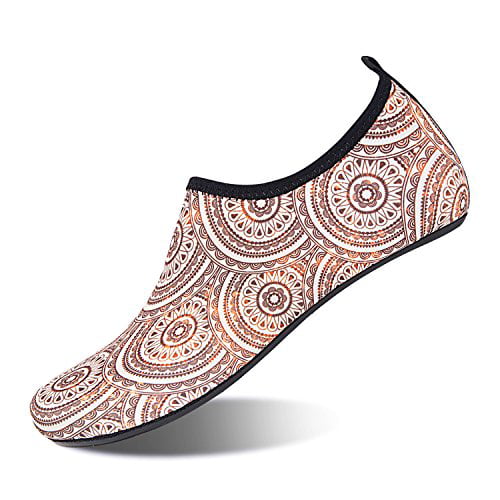HMIYA Aqua Socks Beach Water Shoes Barefoot Yoga Socks Quick-Dry Surf Swim Shoes for Women Men 
